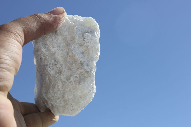 Talc handling and processing context in Egypt