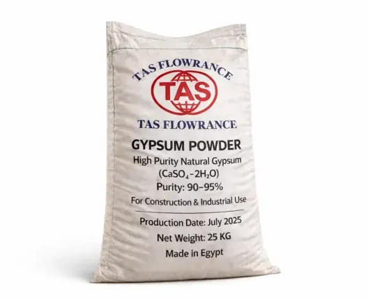 gipsduftpoki 25 kg Egyptaland Gipspúðurpoki 25 kg framleiddur í Egyptalandi