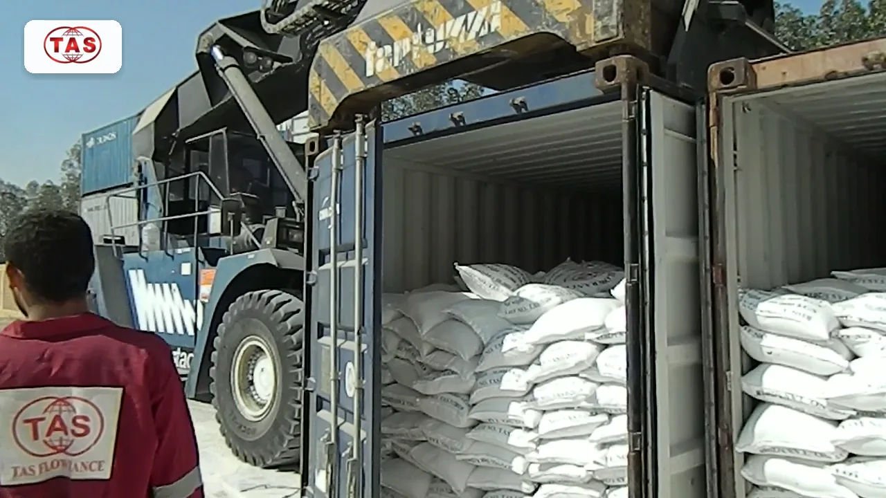 TAS Flowrance export packing and container operations