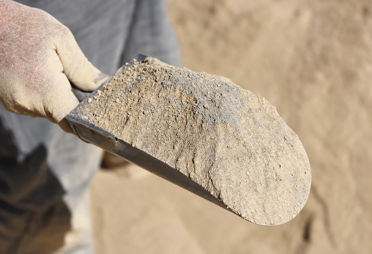 Egyptian rock phosphate powder sample – TAS Flowrance